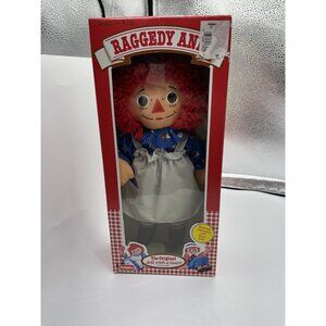 1987-1989 Playskool The Original RAGGEDY ANN 12.5” Doll With a Heart